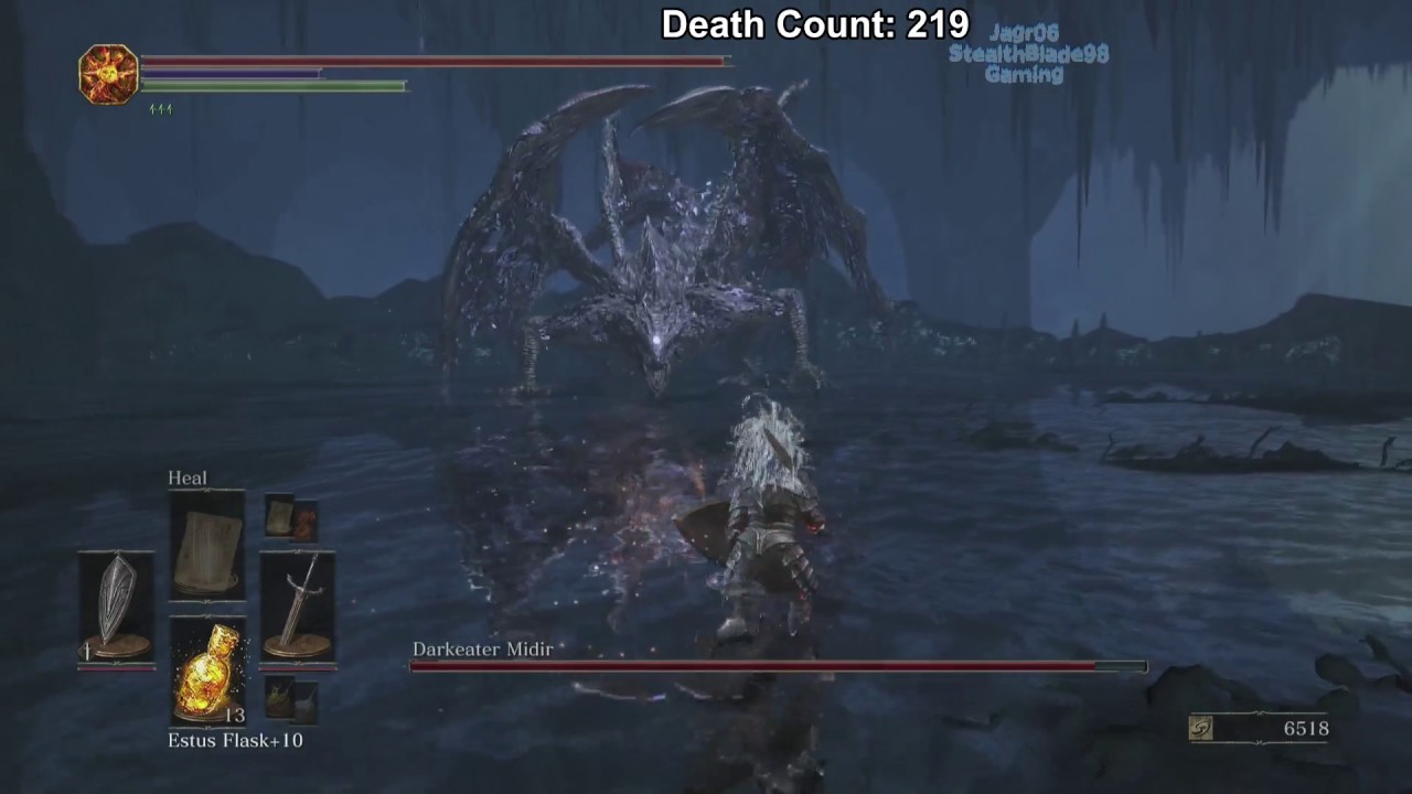 Death Awaits StealthBlade Plays DkSIII The Ringed City pt 21: Different Weapons Same Result