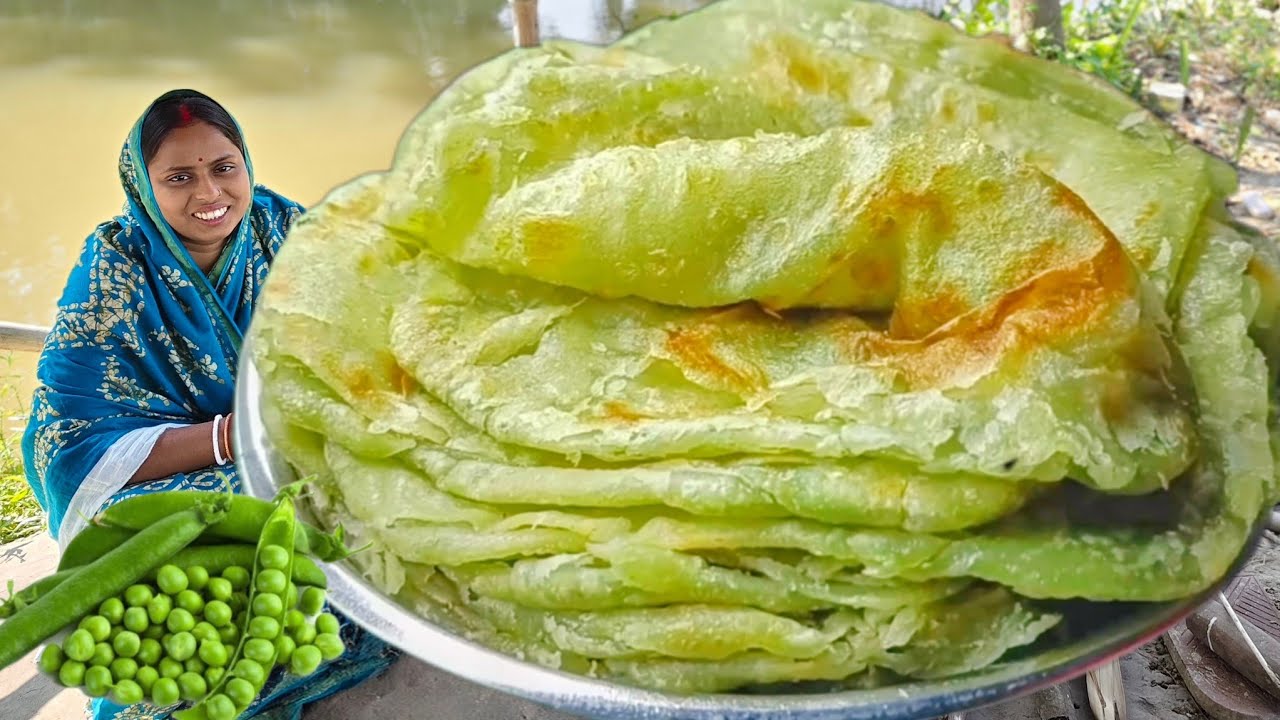 কড়াইশুঁটির কচুরি নয় এইভাবে একবার পরোটা বানিয়ে খেয়ে দেখুন ভাবতেই পারবেন না এত স্বাদ | paratha recipe