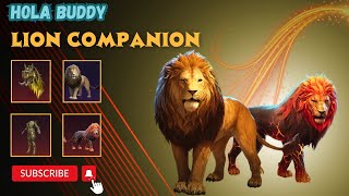 Lion Hola Buddy Create Opening | Fiery Beast Set Showcase