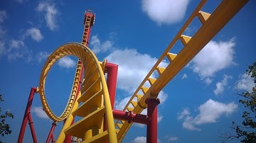 Flash: Vertical Velocity - Six Flags Great Adventure - Front Row (4K HD POV) - May 2025