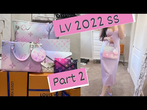 2022 Louis Vuitton Sunrise Pastel Onthego PM & Kirigami Unboxing/Mod Shots  