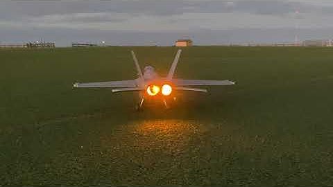 TrueFire LED AfterBurner FMS F18 70mm Night Video