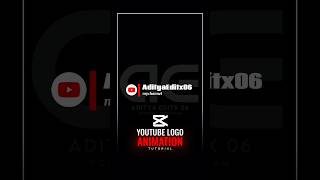 Youtube Channel Logo Animation | Capcut Editing | #shorts #edit #capcut #tutorial #trendingreels