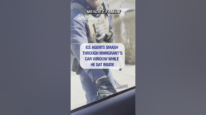 ICE agentai sulaikymo metu išdaužė automobilio stiklą #naujienos #ICE #areštas #masačusetsas #imigrantas #wfla