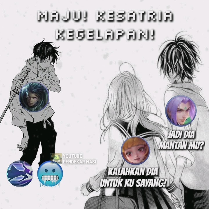 Maju! Kesatria Kegelapan, Dingin Tetapi Tidak Kejam (Alucard ML) #mobilelegends #memeindonesia