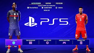 FIFA 21 PS5 FRANCE - BAHRAIN | MOD Ultimate Difficulty Career Mode HDR Next Gen