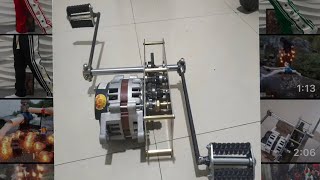 DC Pedal Generator Battery Charging AC Permanent Magnet Brushless High-power 12V 24V 2000W 220V 800W by prodigy thinker. . 1,429 views 7 months ago 2 minutes, 7 seconds