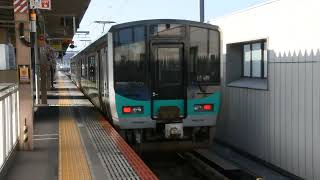JR西日本121系2両 普通福知山行 福知山駅到着