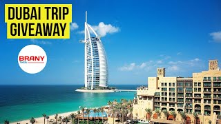 3 Days Remaining to Win a Fully Paid Dubai Trip Giveaway | Let's Win it Guys | BRANYTEDDY