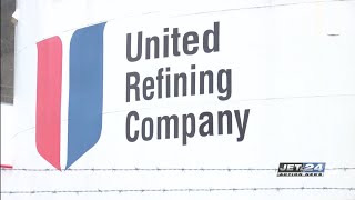 Tank repairs continue at United Refining site