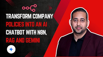 Transform Company Policies into an AI Chatbot with n8n, RAG & Gemini | Step-by-Step Guide