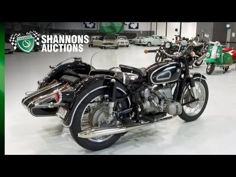 موتورسیکلت و ماشین کناری BMW R50 1959 - حراج آنلاین Shannons 2021 Winter Timed
