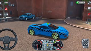 City Taxi Sim 3D - リアルな自動車運転ゲーム Android iOS ゲームプレイ #66 screenshot 5