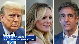 Stormy Daniels spars with Trump defense attorney in hush money trial