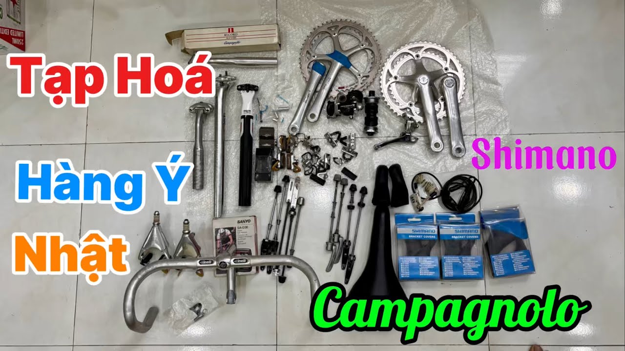 Tạp Hoá: Ý và Nhật_Campagnolo_Shimano_0922.68.78.79