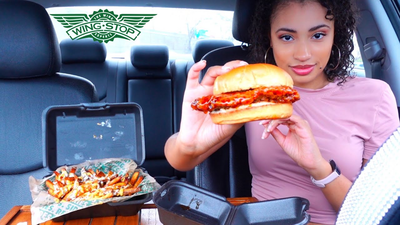 Wingstop Rapper Is the Wingstop Maple Sriracha Chicken Sandwich Worth It? + STORY TIME ...