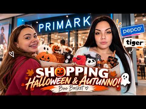 🎃 PRIMARK, PEPCO AND TIGER SHOPPING 👻 HAUL + let's make Boo Baskets together! HALLOWEEN & FALL!