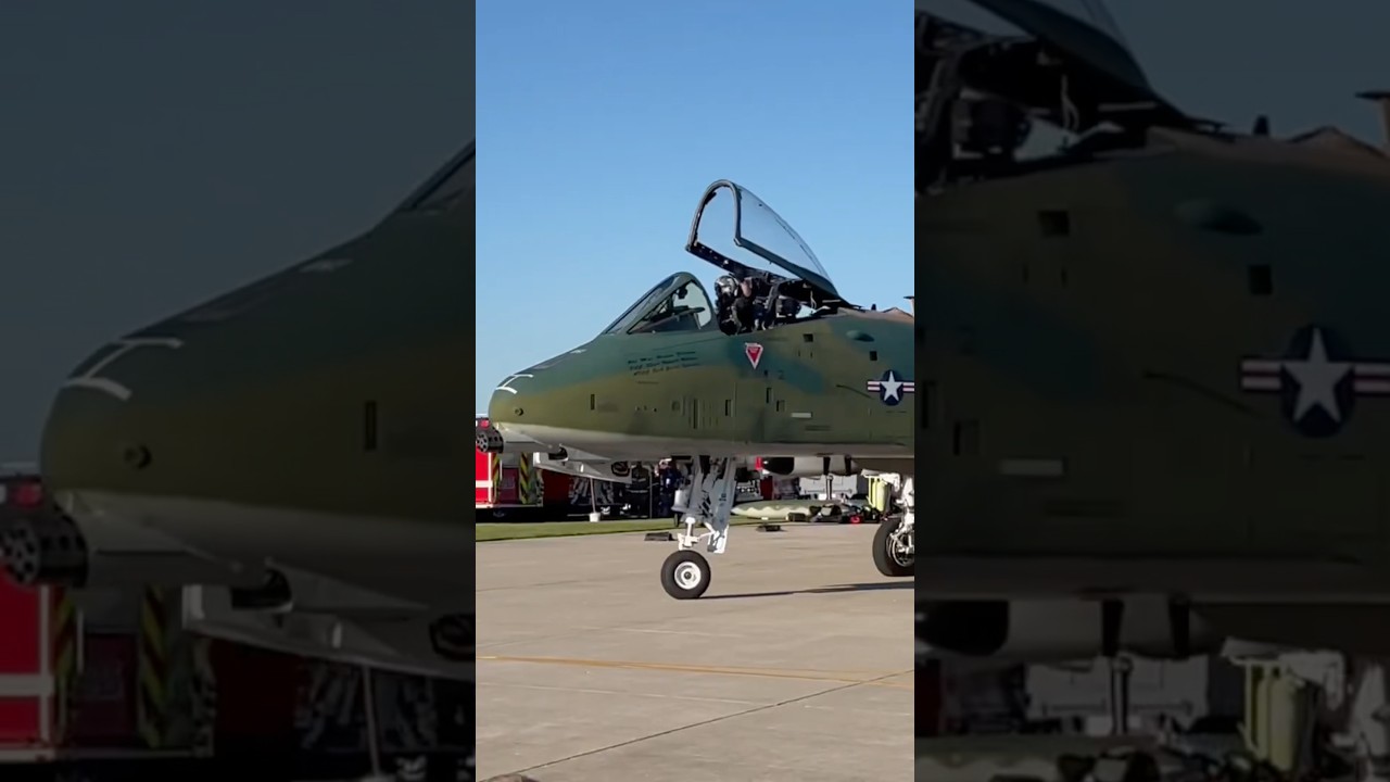 Американский штурмовик А-10. 