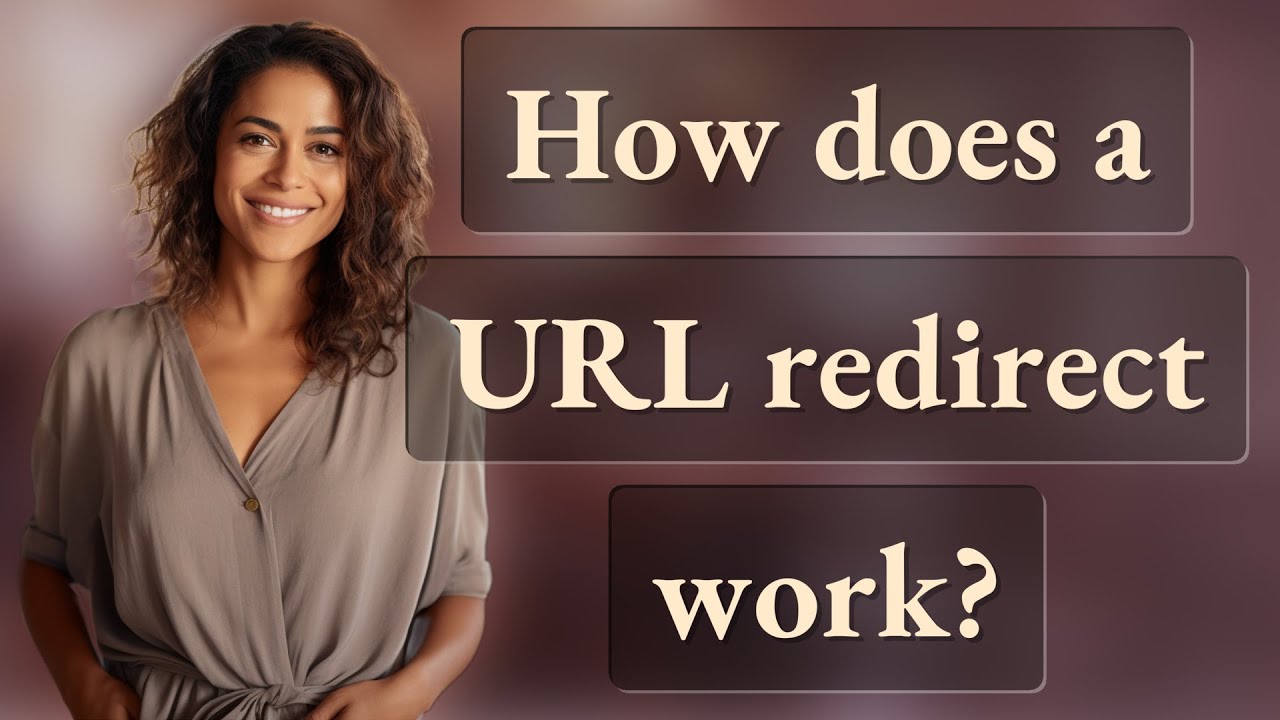 How does a URL redirect work?