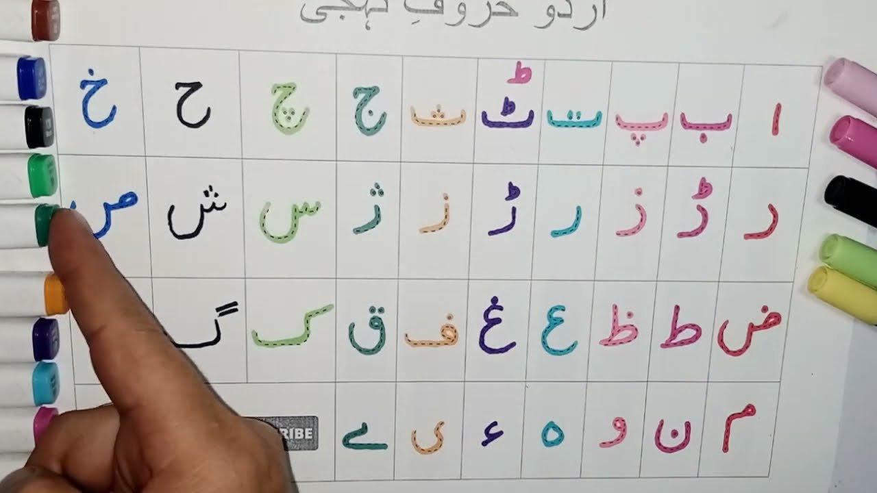 مکمل ا ب پ تفصیل سے سیکھۓ ۔ ا ب پ ت ۔ بچوں کے لۓ آسان اردو - YouTube