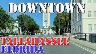 Tallahassee - Florida - 4K Downtown Drive