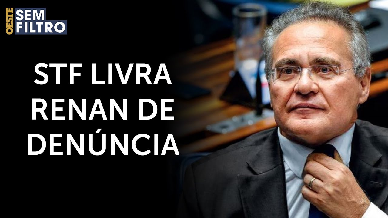 STF rejeita denúncia da Lava Jato contra Renan Calheiros | #osf