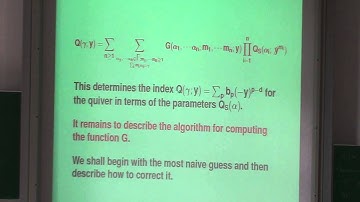 Ashoke Sen - Black Holes to Quivers