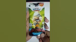 Pek Heroes Unite 3/9 Monsta Galaxy Card #mgc #Monsta #monstagalaxycard #boboiboy #mechamato