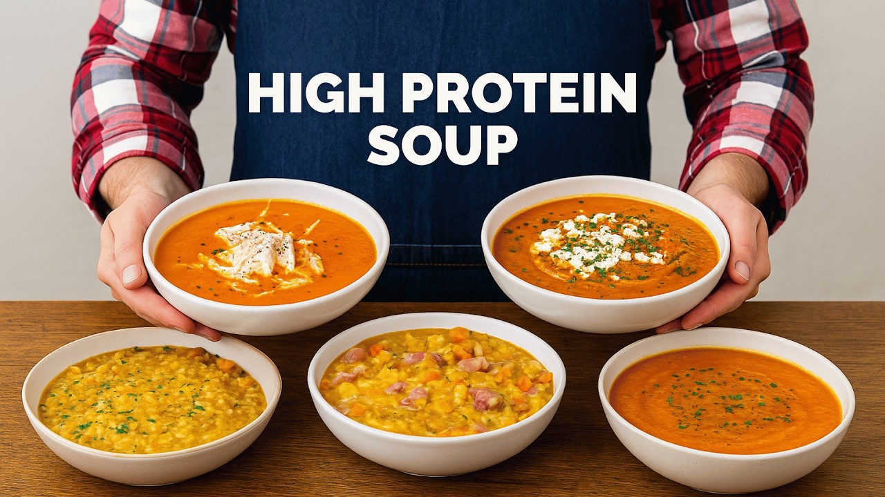 The 5 BEST High Protein Soups for Autumn & Winter: Delicious, Cozy Recipes For Weight Loss
