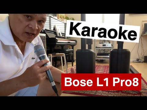 Video Karaoke với Bose L1 Pro8, cách dùng Bluetooth, đi dây... - youtube