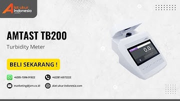 💧JUAL!! Turbidity Meter AMTAST TB200 | WA 085-1596-91822