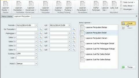 Cara Membuat laporan penjualan Kasir di program aplikasi kasir IPOS 4