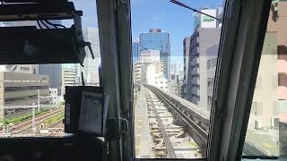 【東京モノレール羽田空港線・天王洲アイル～浜松町間】走行シーン！