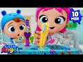 Brush Your Teeth!!🪥 | Little Angel | Kids Cartoons & Nursery Rhymes | Moonbug Kids