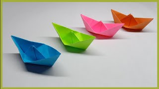 CARA MEMBUAT PERAHU KERTAS |  ORIGAMI PERAHU | ORIGAMI BOAT