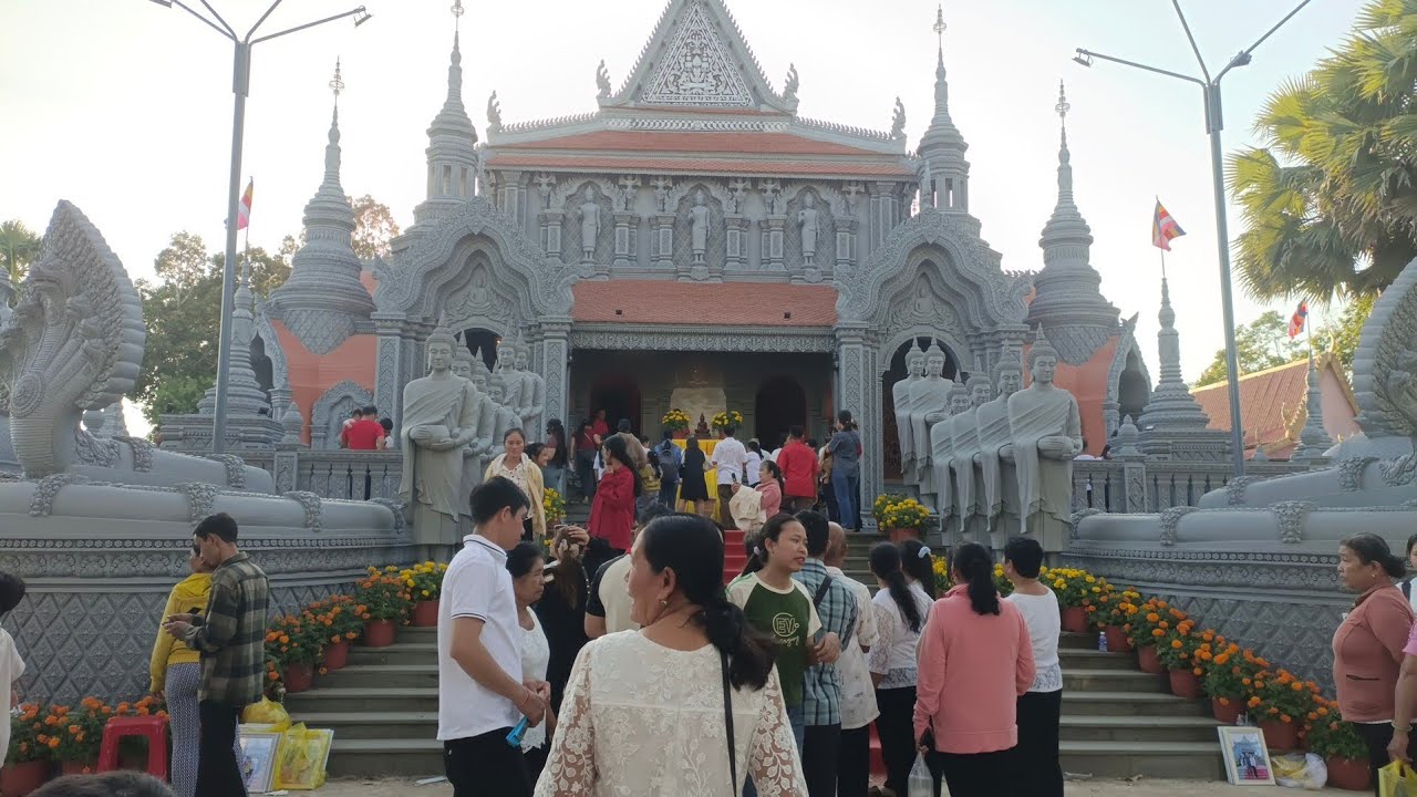 Thăm quan/chùa sleng chas / ngôi chùa đẹp nhất ở trà cú Trà Vinh Vĩnh Long 