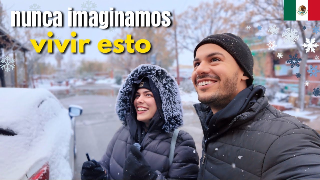 Conocimos la NIEVE por PRIMERA VEZ en México | una experiencia única