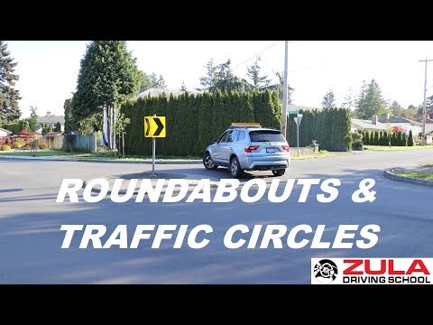Traffic Circle vs Roundabout | Zula Driving School
