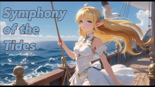 The Azure Voyage: Elf Girl's Sea Adventure | Inspiring Music for Work &amp; Travel