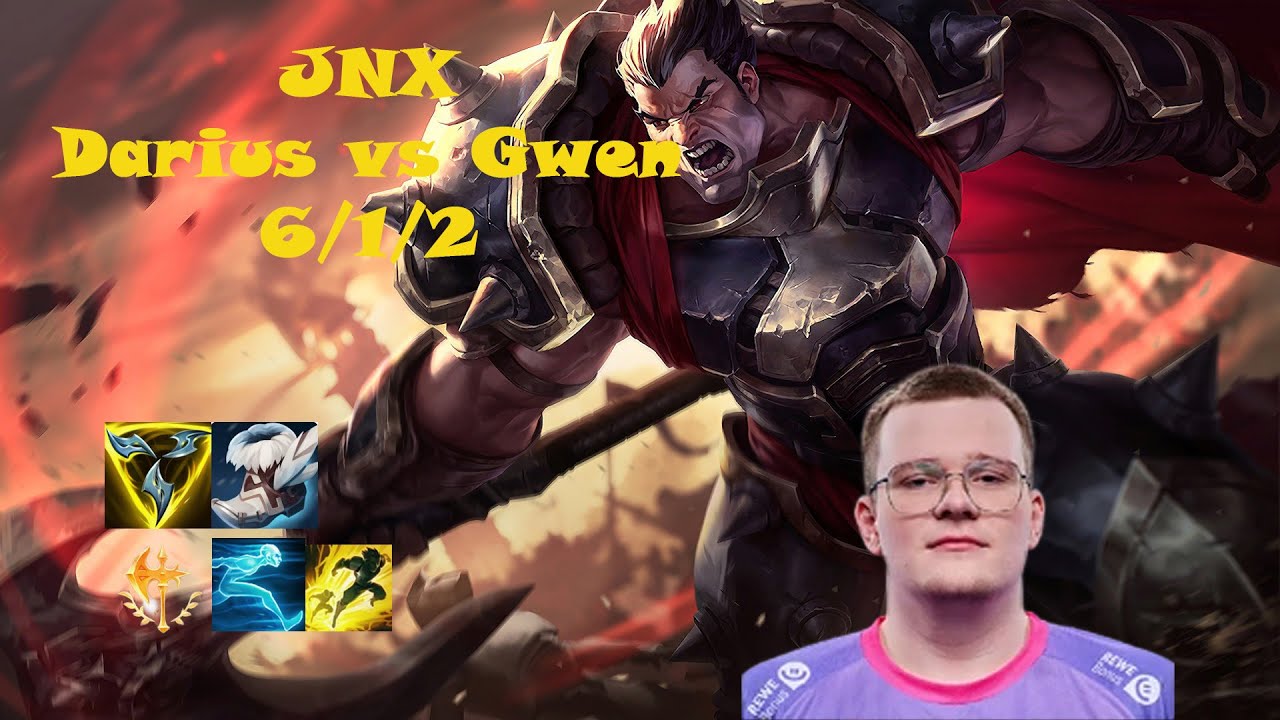 🔥 JNX Darius Top ! | EUW Challenger Solo Queue | Patch 15.6 | League of Legends 🔥