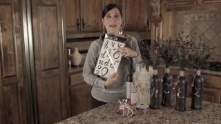 DIY Christmas Decorations Using Recycled NingXia Red Bottles