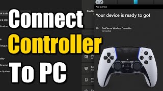 How to Connect PS5 Controller to PC with Bluetooth Settings (Best Method)