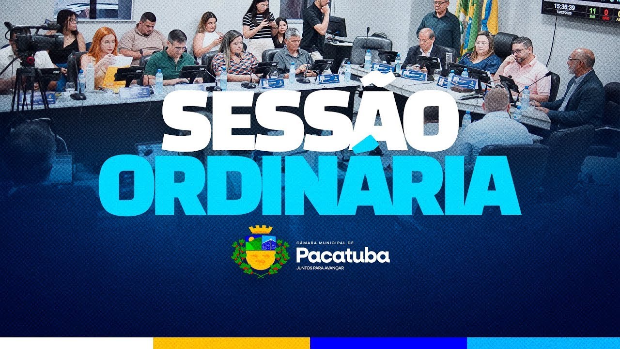 1949ª Sessão Plenária da 20ª Legislatura da Câmara Municipal de Pacatuba.