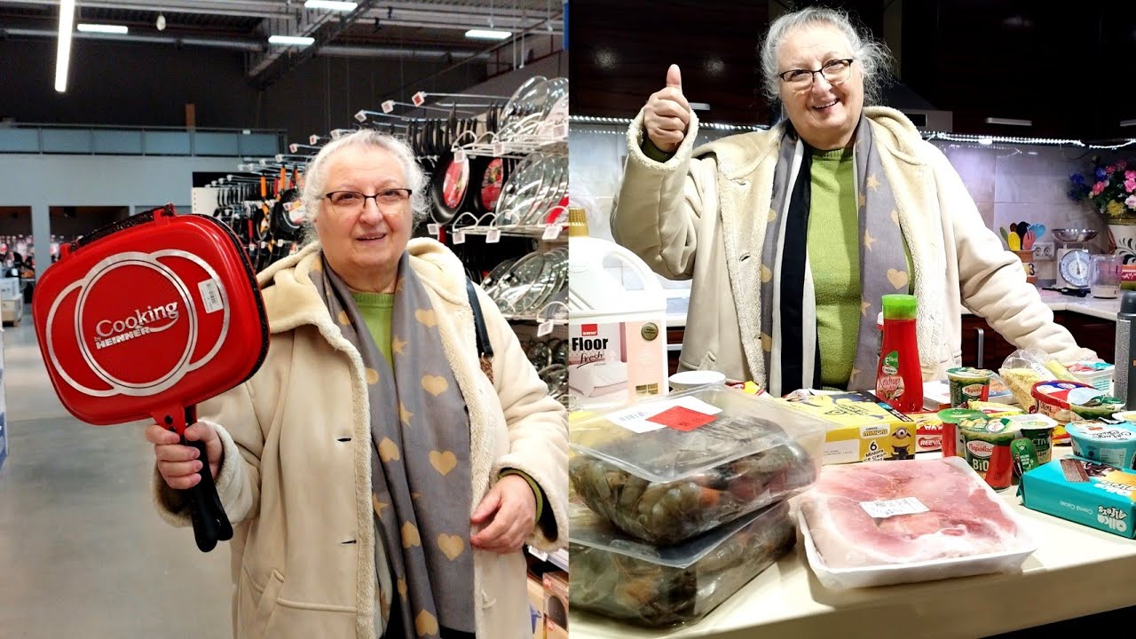 Cu Bunica seara la Selgros și 