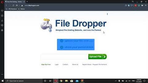 File Dropper - Uploading FOLDERS! How-to