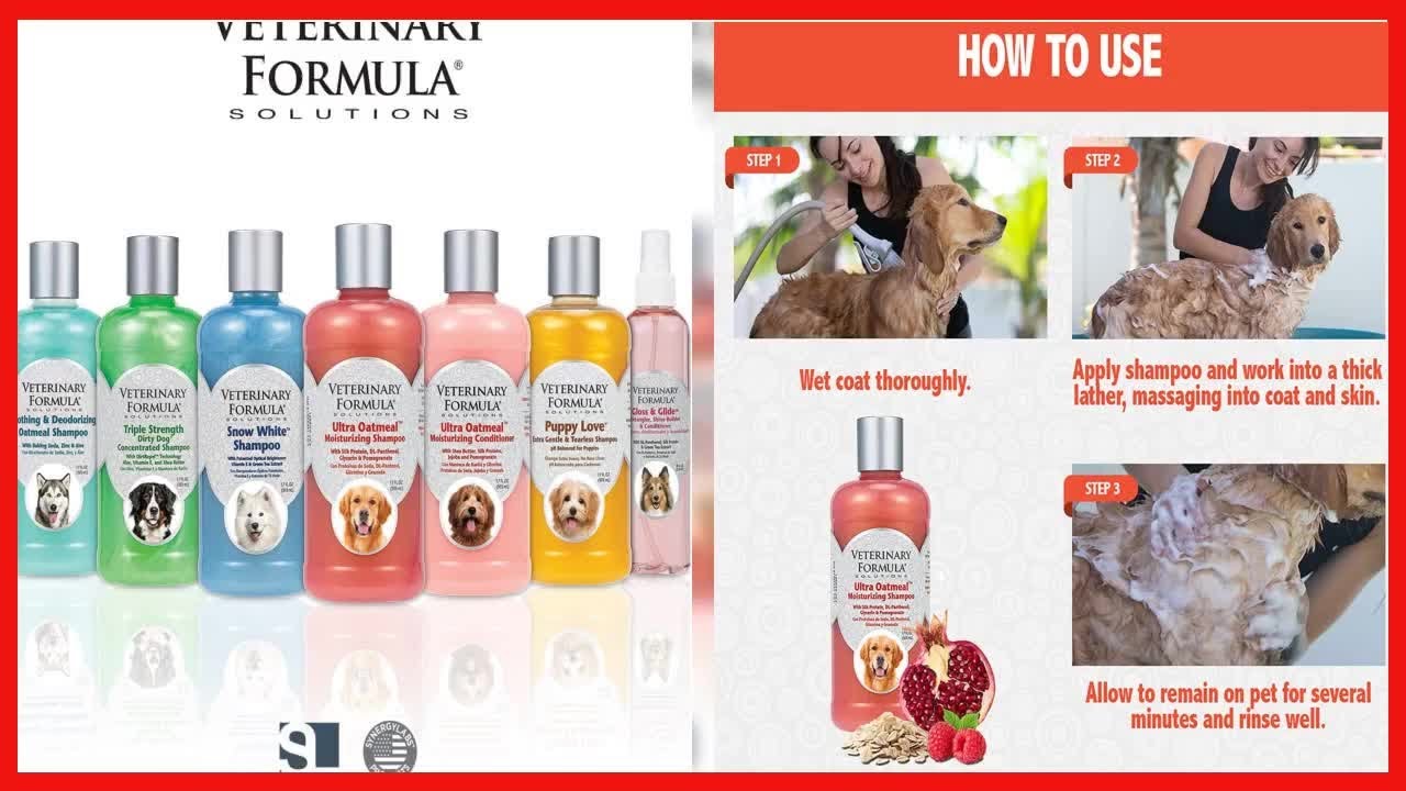 Veterinary Formula Solutions Ultra Oatmeal Moisturizing ShampooConditioner for Dogs