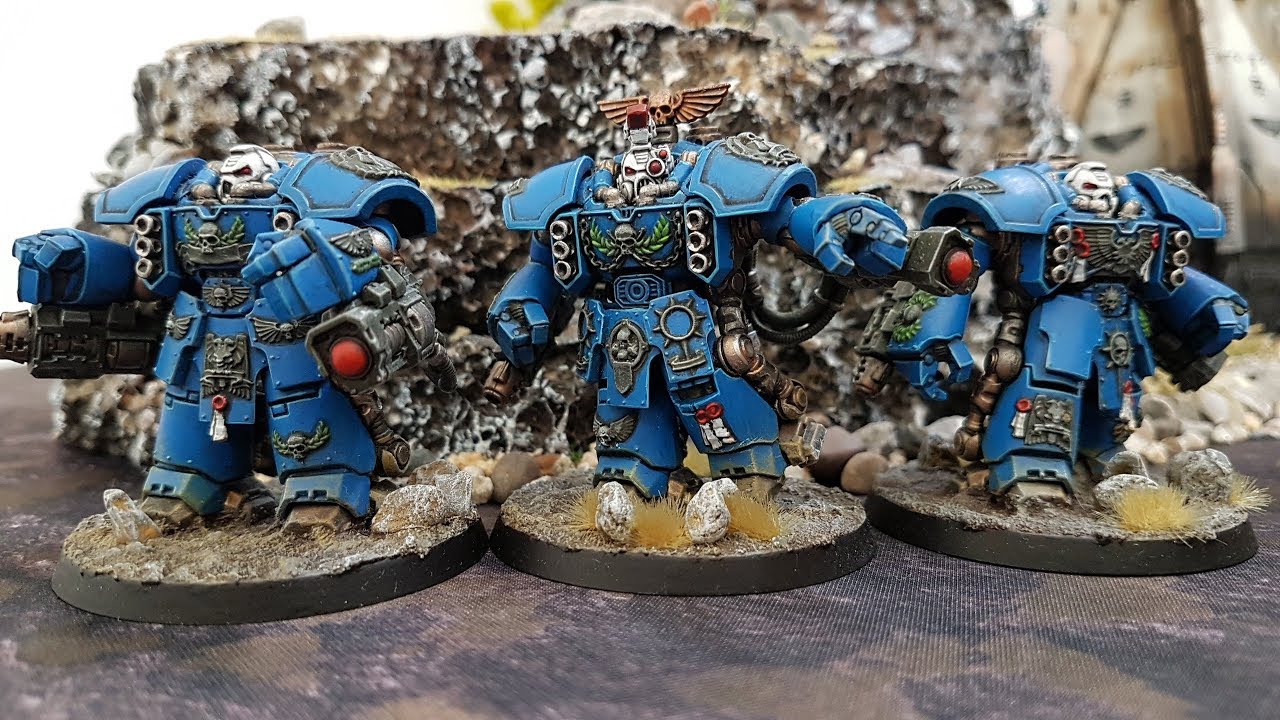 Space Marines vs Dark Angels, 8th edition Warhammer 40k battle report 0 ...