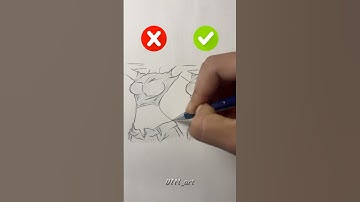 Don’t make Beginner Mistake - How to draw girl waist #howtodrawanime #animetutorial