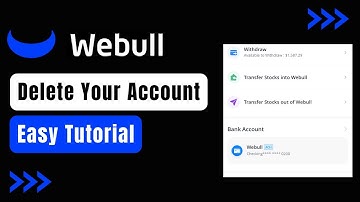 How to Delete WeBull Account !