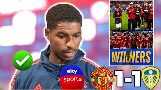 🚨MARCUS RASHFORD BOMB SHELL STATEMENT--MAN UNITED CHANCES FOR TITLE🔥